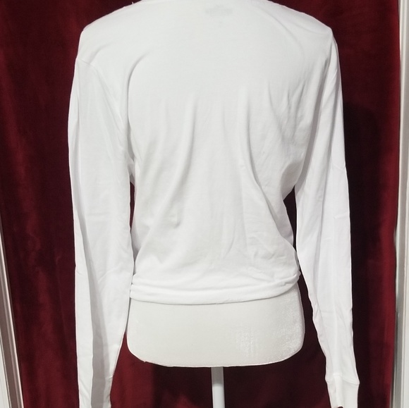 Hollister White Long Sleeve T-shirt - Picture 3 of 5